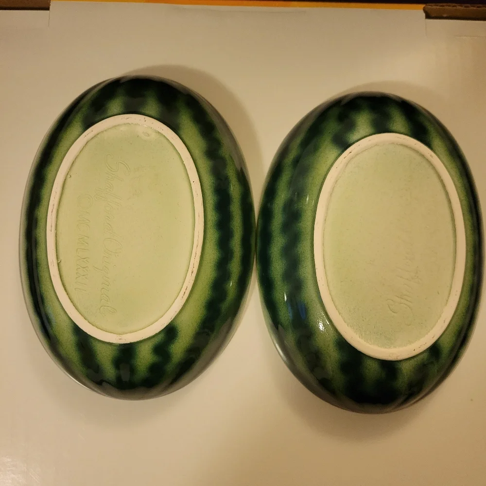 Vintage Shafford Original Watermelon Bowls (2) ~ Summer!🍉